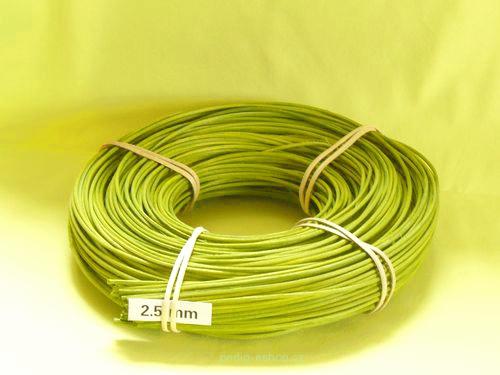 Pedig olivově zelený  - 2,5 mm 