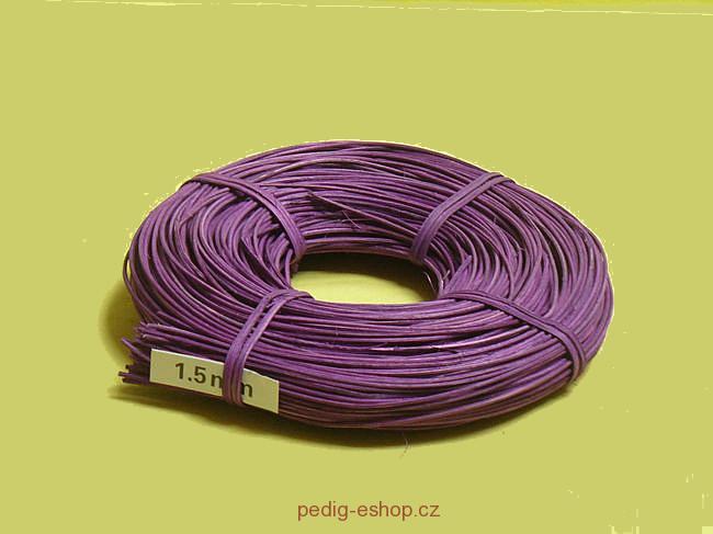 Pedig fialový  - 1,5 mm (100g)