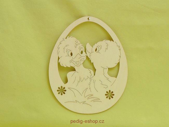 Velká závěsná dekorace 24x19,5cm - okenní