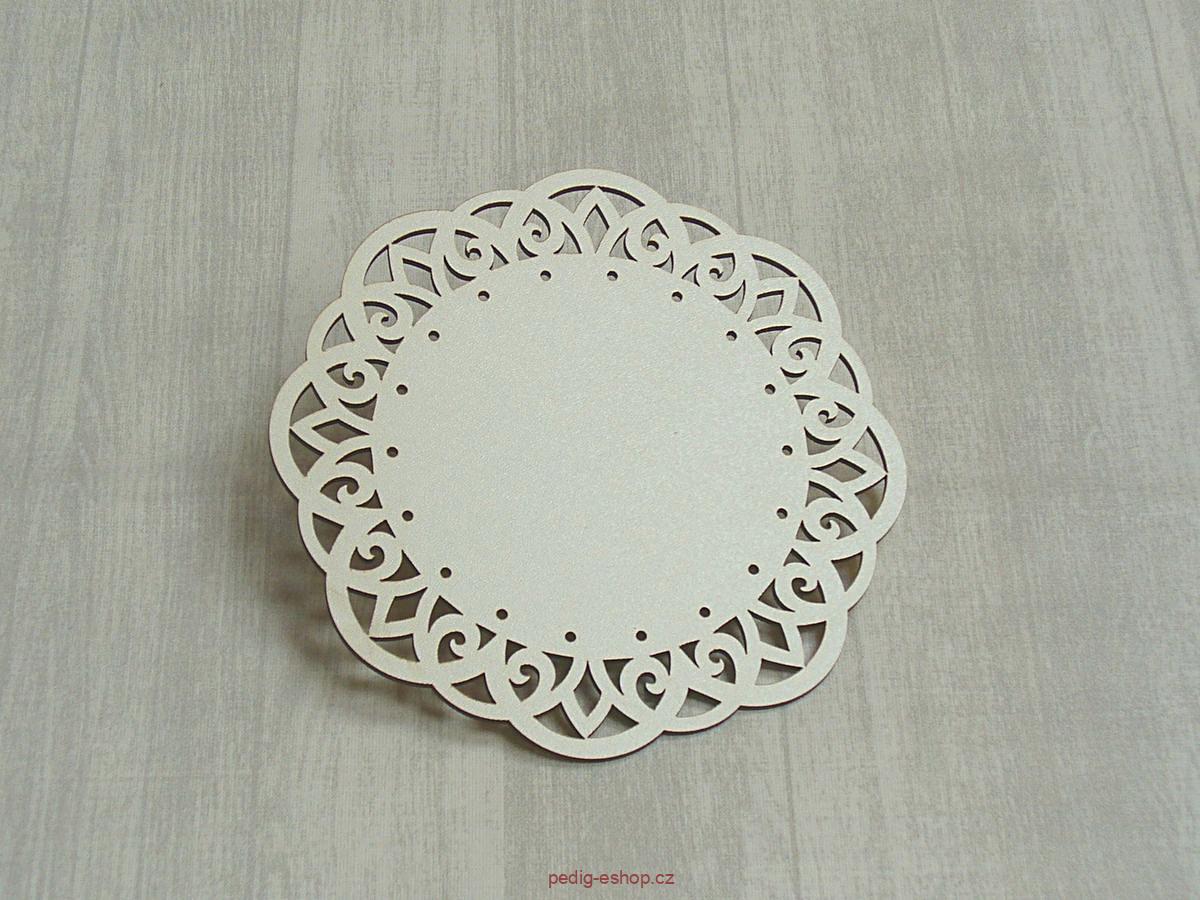 Dno pr. 18cm - ornament v obloučku