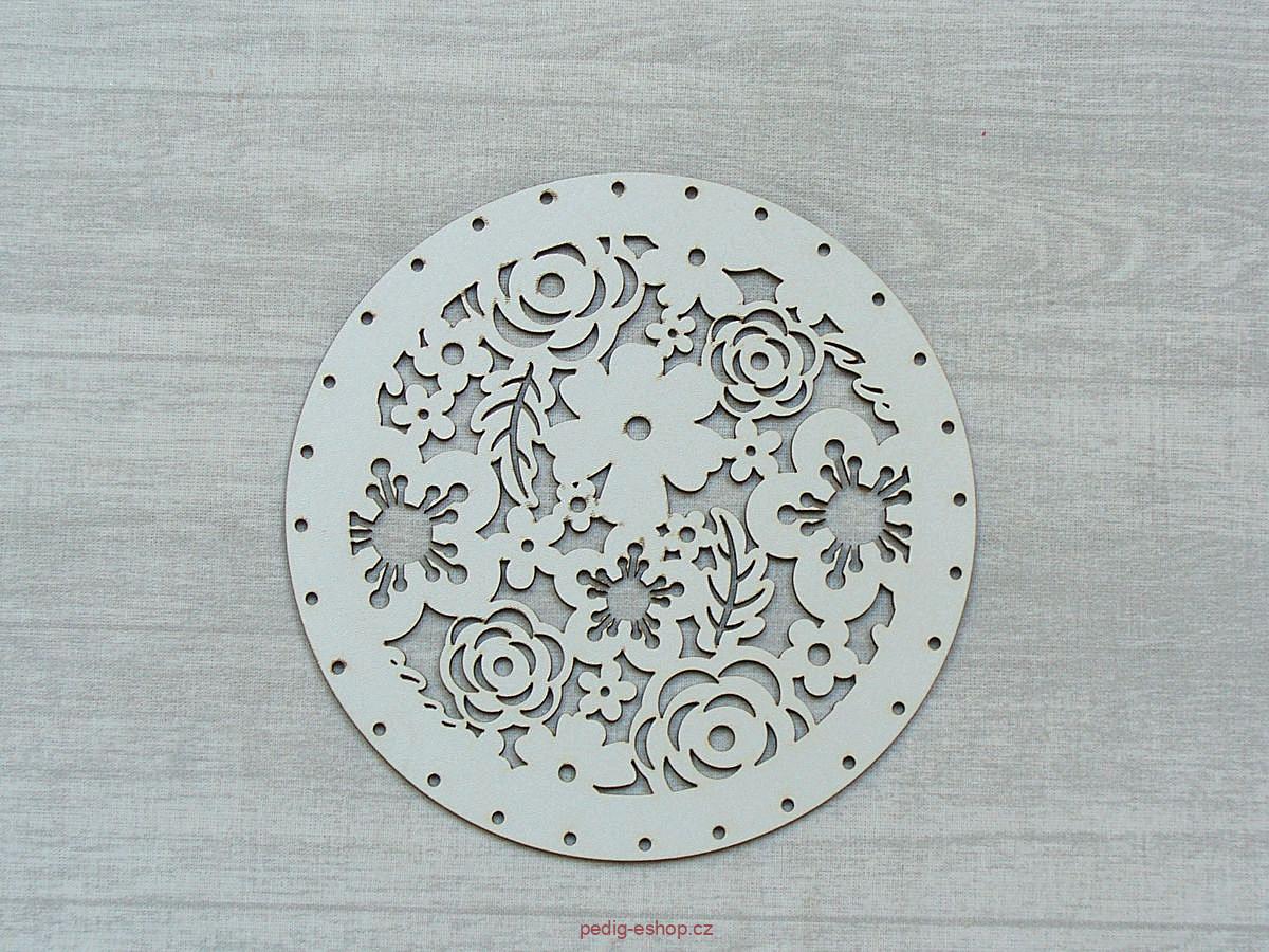 Dno 18cm - kytičky 