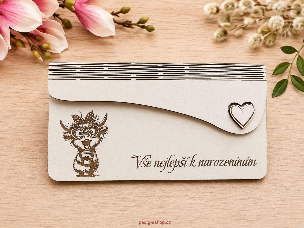Narozeninová obálka č.9