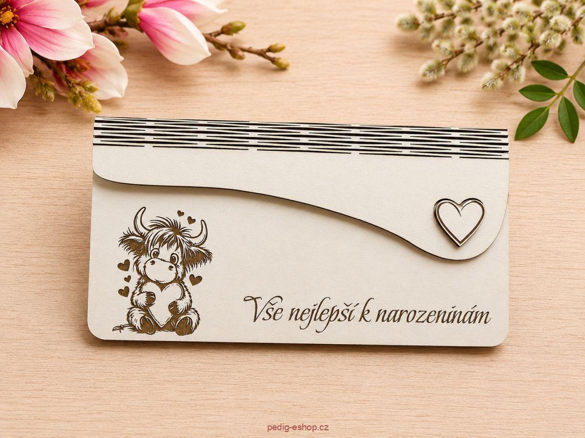 Narozeninová obálka č.10