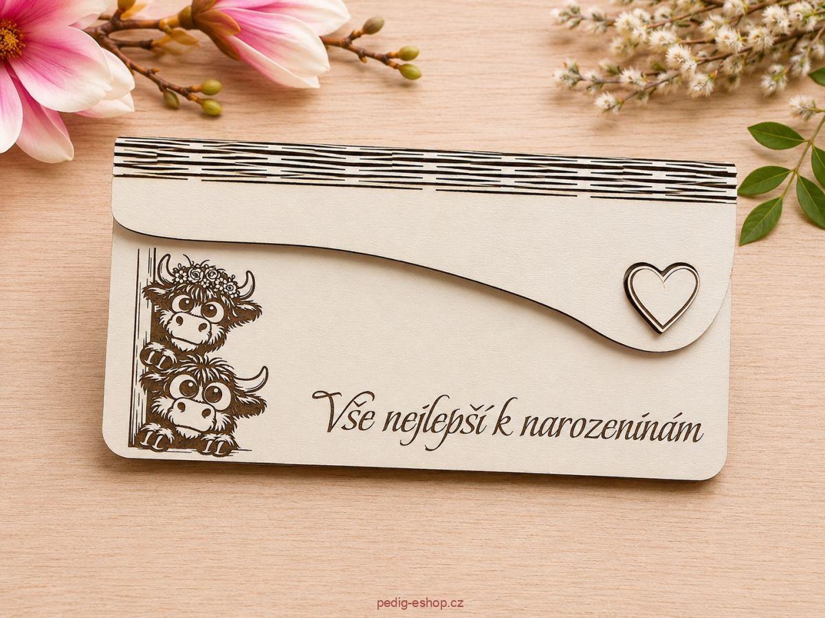 Narozeninová obálka č.12