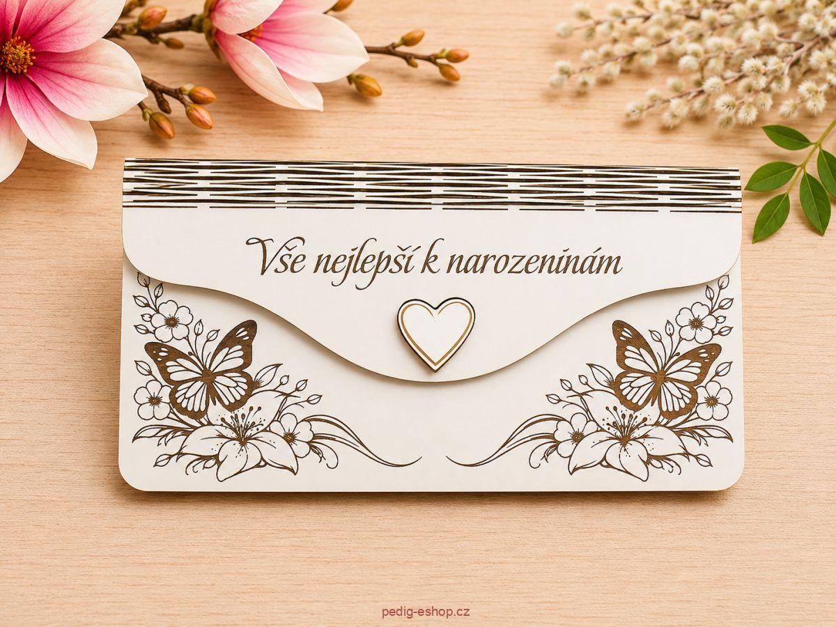 Narozeninová obálka č.13