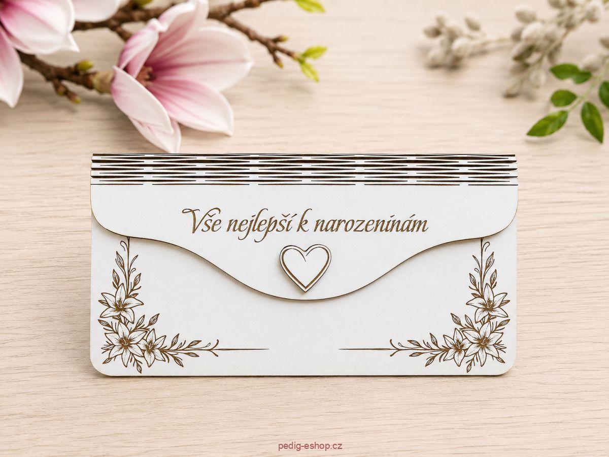 Narozeninová obálka č.15