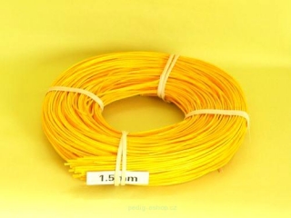 Pedig žluto-oranžový  - 1,5 mm (100g)