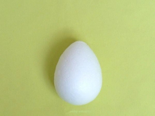 Polystyrenové vajíčko 6,5cm