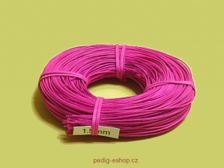 Pedig sytě růžový  - 1,5 mm (100g)