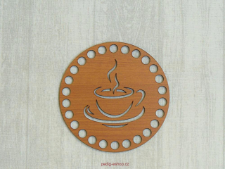 Kruh 12cm - káva