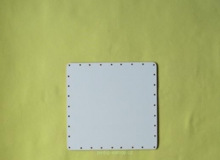 Čtverec - rozměry  17,5x17,5 cm